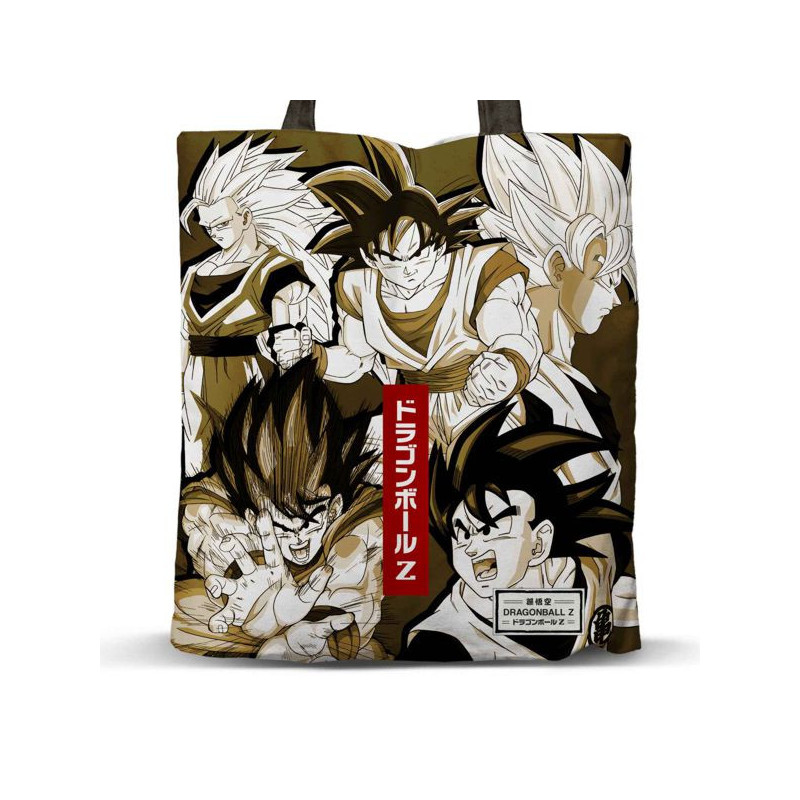Imagen bolsa de la compra dragon ball vintage 33x40x1cm Imagen bolsa de la compra dragon ball vintage 33x40x1cm