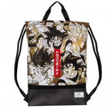 Imagen saco dragon ball vintage 49x34x1cm