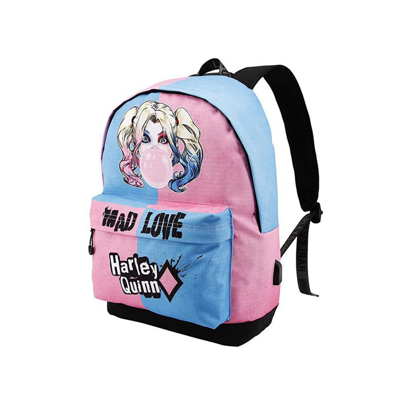 Imagen mochila harley quinn bad girl 45x37x15cm