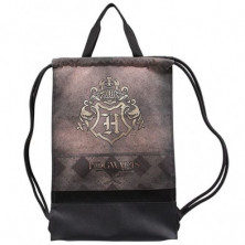 SACO HARRY POTTER GOLD MARRÓN 49X34X1CM