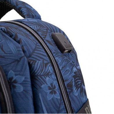 imagen 5 de mochila mickey mouse running azul 44x30x17cm