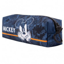 Imagen estuche portatodo mickey mouse azul 8x22x5.5cm