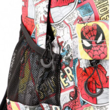 imagen 5 de mochila spiderman strip 45x37x15cm