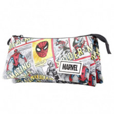 imagen 4 de portatodo spiderman strip 11x23.5x5cm