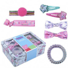 SET DE BELLEZA CAJA ACCESORIOS PEPPA PIG