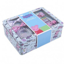imagen 1 de set de belleza caja accesorios peppa pig