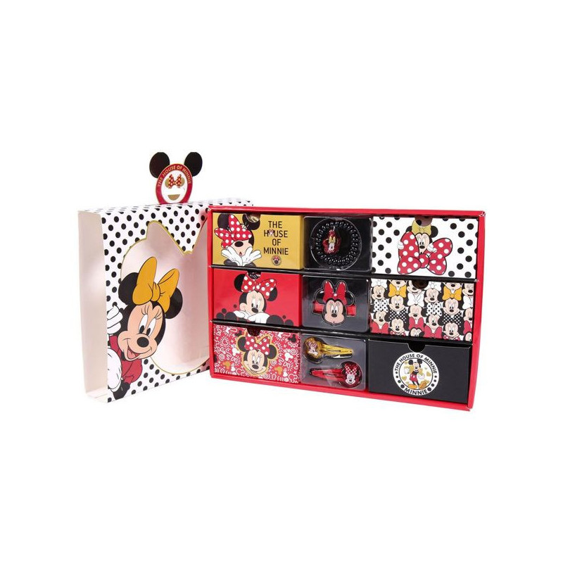 Set De Belleza Minnie Mouse Rosa Con Tutú Y Diadema De Orejas, Producto Original Diseñado En España Para Niñas