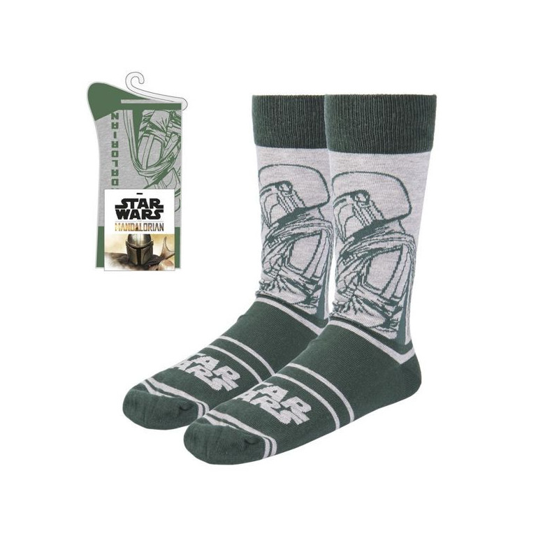 Imagen calcetines the mandalorian adulto t. 36-41 Imagen calcetines the mandalorian adulto t. 36-41