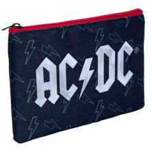 Imagen neceser maquillaje estampado acdc