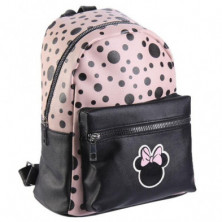 Imagen mochila moda polipiel minnie 22x27x12.5cm