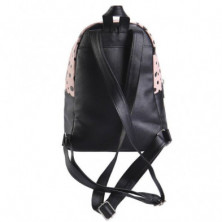 imagen 1 de mochila moda polipiel minnie 22x27x12.5cm