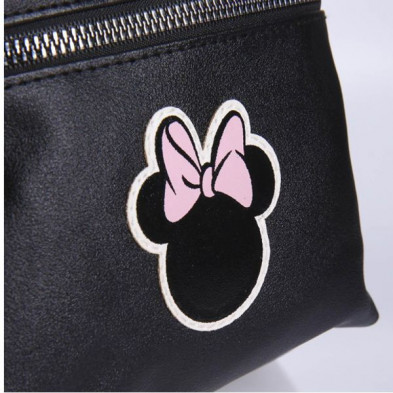 imagen 4 de mochila moda polipiel minnie 22x27x12.5cm