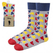 Imagen calcetines mickey adulto t. 36-41