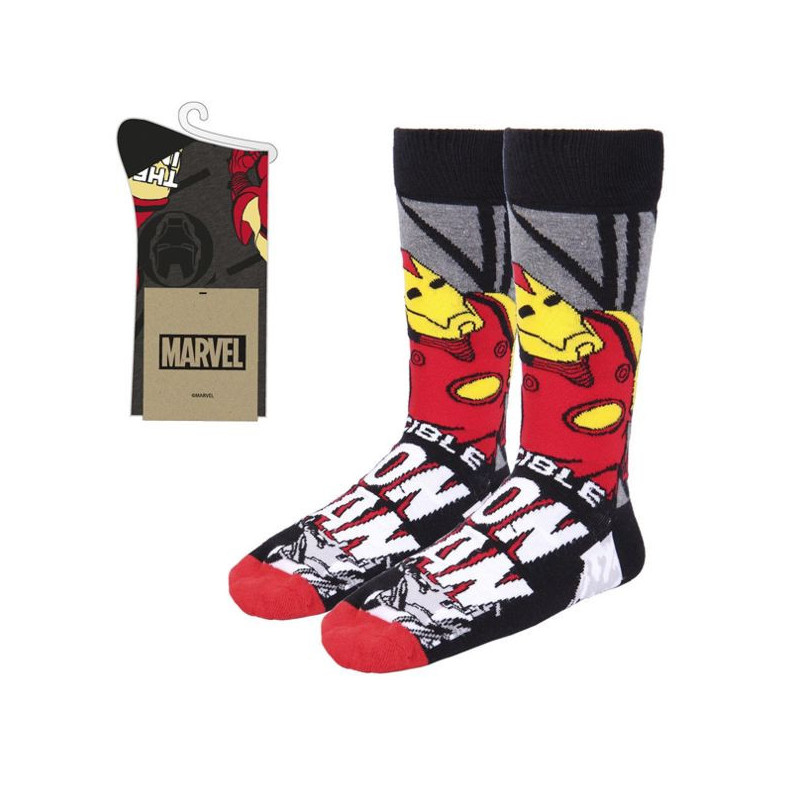 Imagen calcetines iron man marvel t. 36-41 Imagen calcetines iron man marvel t. 36-41