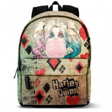 MOCHILA HARLEY QUINN MAD LOVE 42X30X20CM