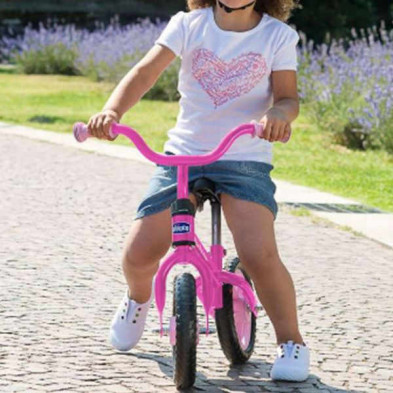 imagen 1 de bicicleta sin pedales pink arrow first bike chicco