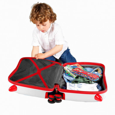 imagen 3 de maleta infantil abs joy mickey 4 ruedas