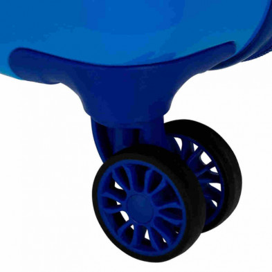 imagen 6 de trolley abs 55cm star wars storm azul 4 ruedas