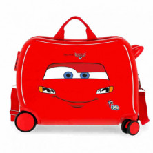 Imagen maleta infantil cars rojo disney