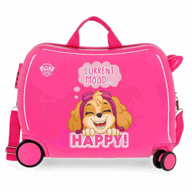 Imagen maleta infantil paw patrol - playfull - rosa