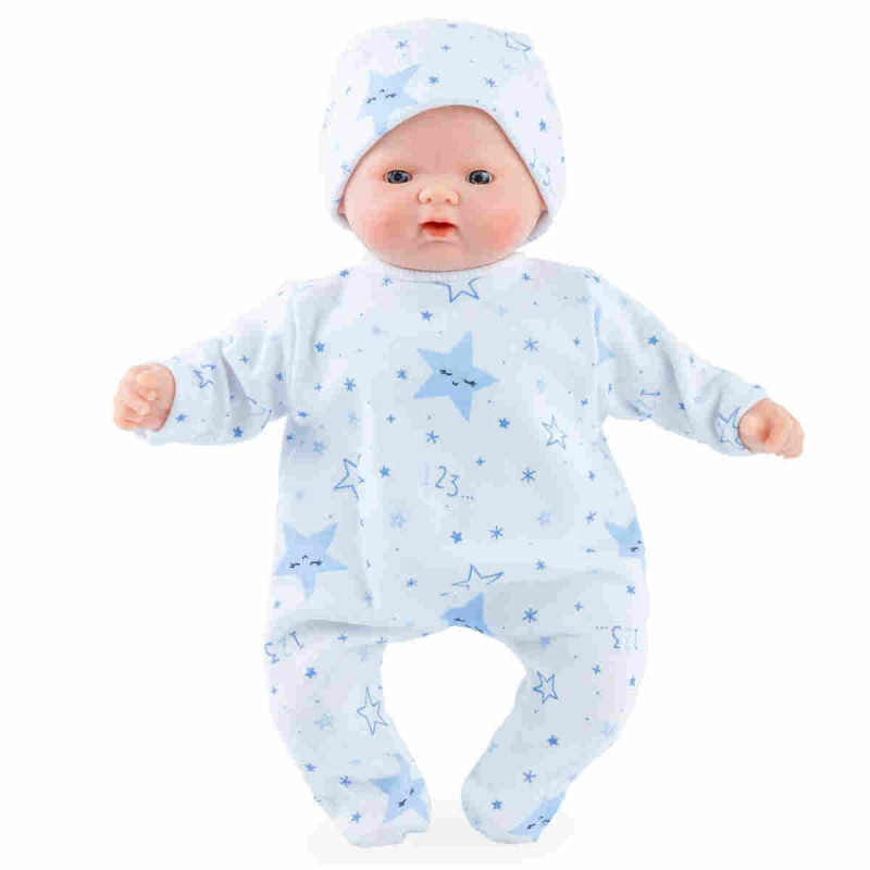 Imagen bebé sueñecitos 26cm estrellas azul Imagen bebé sueñecitos 26cm estrellas azul