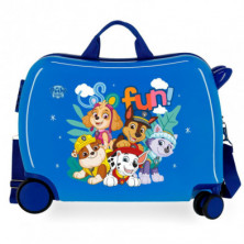 Imagen maleta infantil paw patrol so fun azul