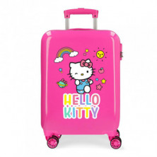 Imagen trolley abs 55cm hello kitty you are cute 4 ruedas