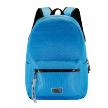 imagen 1 de mochila azul neon oh my pop! 30x44x15cm