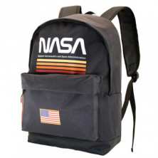 MOCHILA NASA NEGRA 30X43X18CM