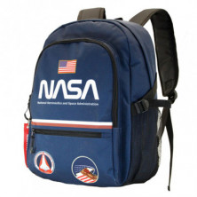 MOCHILA ESCOLAR NASA FIGHT 44CM