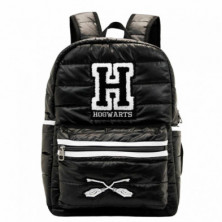 imagen 1 de mochila urbana harry potter negra 30x41x15cm