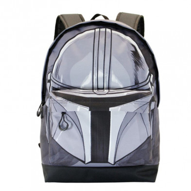 imagen 1 de mochila the mandalorian gris 30x43x18cm