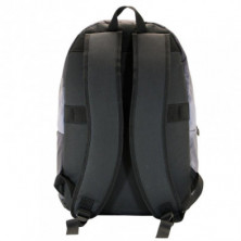 imagen 3 de mochila the mandalorian gris 30x43x18cm