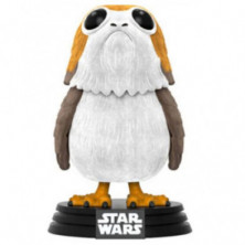 Imagen funko pop porg flocked exclusive nº 198 star wars