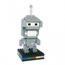 FIGURA PIXO BENDER: EL ROBOT MÁS ICÓNICO DE FUTURAMA EN DISEÑO PIXELADO