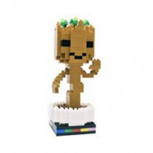 Imagen figura pixo groot gg001 guardianes de la galaxia