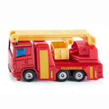CAMIÓN DE BOMBEROS CON PLATAFORMA DE RESCATE siku 12X3,1X10 CM