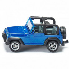 JEEP WRANGLER siku DE JUGUETE 7,6X3,3X3,2 CM PARA AVENTURAS TODO TERRENO