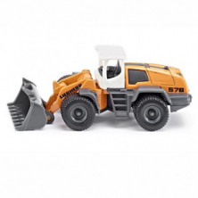 TRACTOR LIEBHERR CON CARGADOR siku MINIATURA DE 8,5X3X3,2 CM