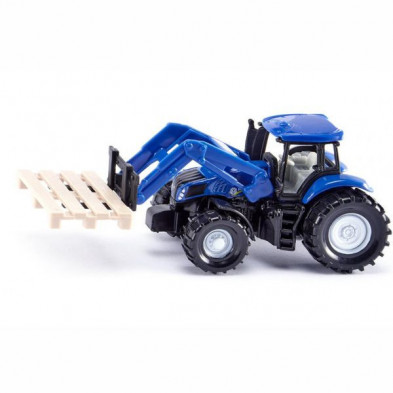 Imagen tractor con horquillas y palets 98x36x43mm