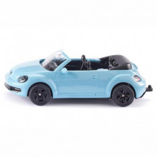 COCHE VW BEETLE DESCAPOTABLE siku 83X36X26MM EN COLOR AZUL CELESTE