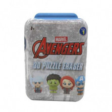 Imagen puzle palz avengers goma sorpresa