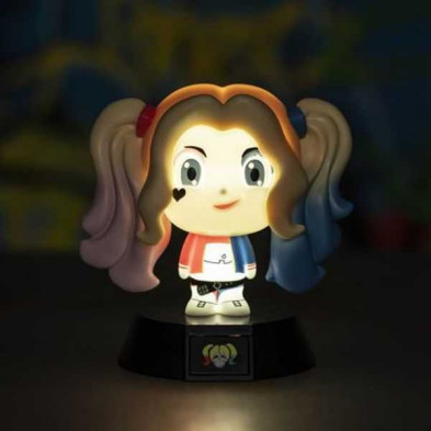 imagen 2 de mini lámpara icon dc comics harley quinn