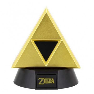 Imagen mini lámpara icon zelda tri-force dorada