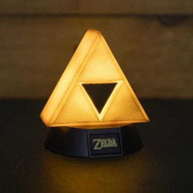 imagen 2 de mini lámpara icon zelda tri-force dorada