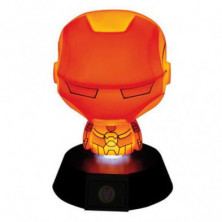 imagen 1 de mini lámpara icon iron man marvel