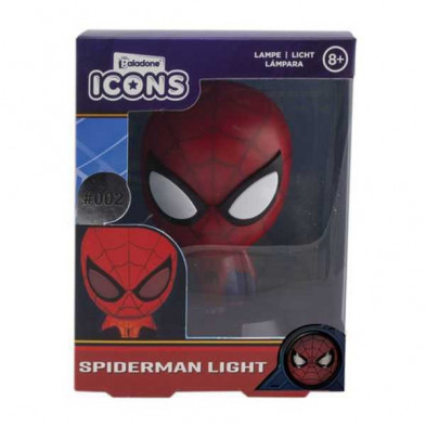 imagen 2 de mini lámpara icon spiderman marvel