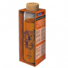 Imagen botella vidrio bambu dragon ball 585ml