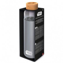 Imagen botella vidrio bambu star wars 585ml