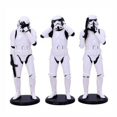 Imagen set  3 figuras stormtroopers 14cm star wars